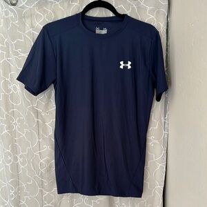 Under Armour Navy Blue Short Sleeve Tee